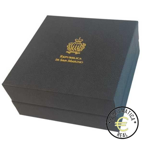 SAN MARINO 2026 2 EUROS CONMEMORATIVA PROOF - 800º ANIVERSARIO DE LA MUERTE DE SAN FRANCISCO DE ASIS - EN ESTUCHE OFICIAL BE. - Imagen 3